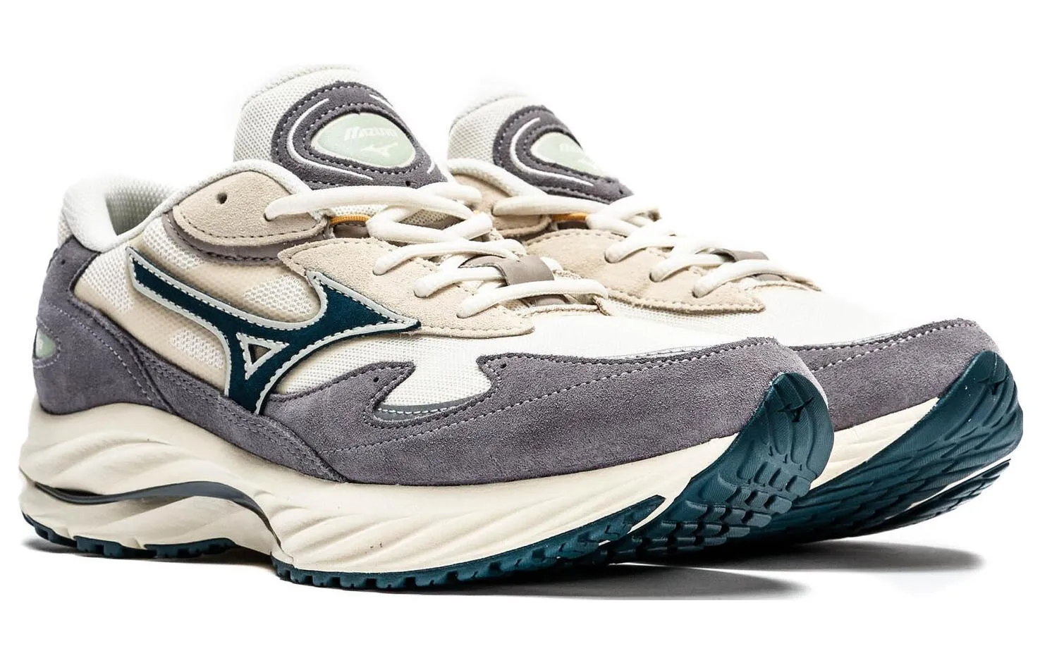 Mizuno Wave Rider Beta 'Grey Beige' D1GA3309 sold by KicksCrew product image thumbnail 3