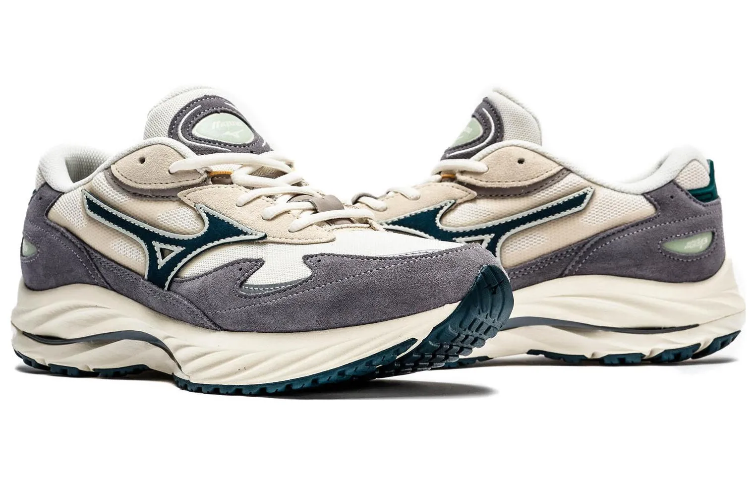 Mizuno Wave Rider Beta 'Grey Beige' D1GA3309 sold by KicksCrew product image thumbnail 4
