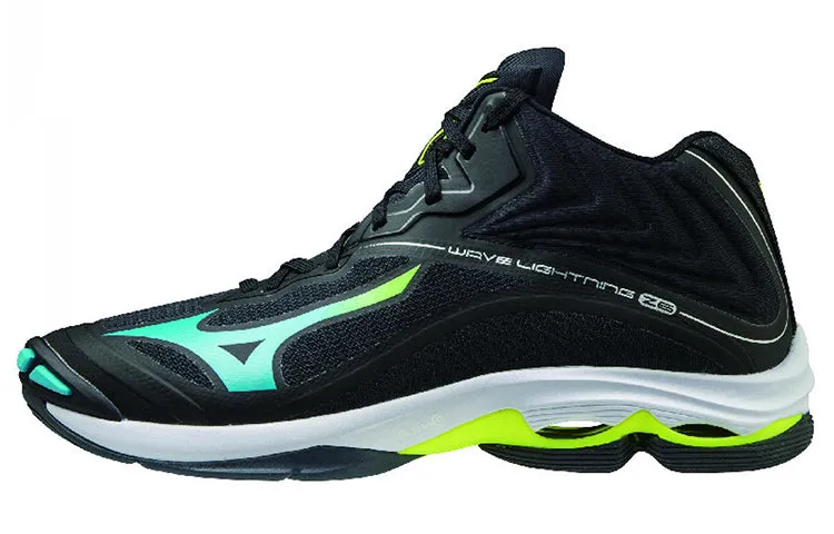 Mizuno Wave Lightning Z6 'Black Green' V1GA200523 sold by KicksCrew product image thumbnail 2