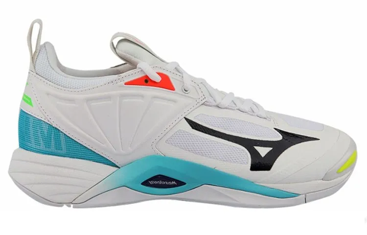 Mizuno Wave Momentum 2 'White Blue' V1GA211114 sold by KicksCrew product image thumbnail 3
