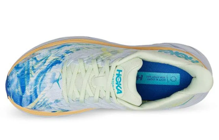 (WMNS) HOKA ONE ONE Clifton 8 Wide 'White Blue' 1121375-TGT sold by KicksCrew product image thumbnail 4