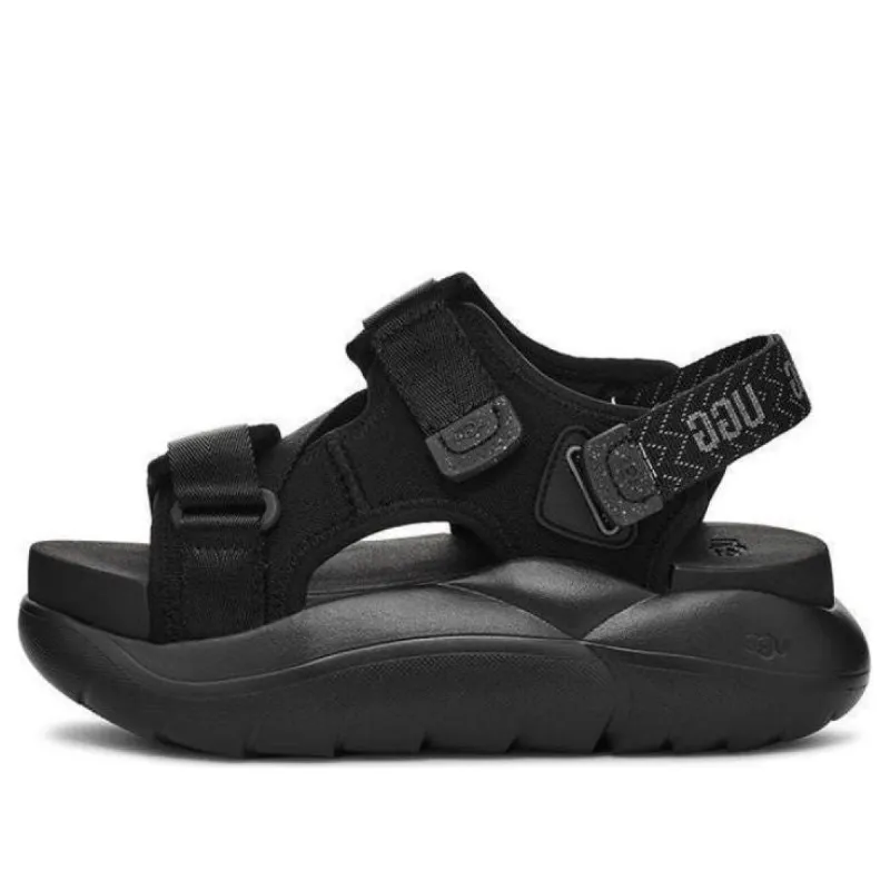 (WMNS) UGG LA Alto Cross Strap 'Black' 1152688-BLK sold by KicksCrew