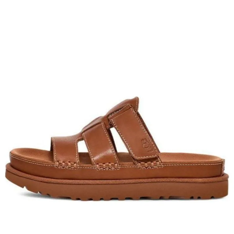 (WMNS) UGG Goldenstar Platform Slide 'Tan' 1154652-TAN sold by KicksCrew