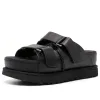 (WMNS) UGG Goldenstar Hi Slide Sandal 'Black' 1152651-BLK sold by KicksCrew
