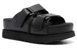 (WMNS) UGG Goldenstar Hi Slide Sandal 'Black' 1152651-BLK sold by KicksCrew