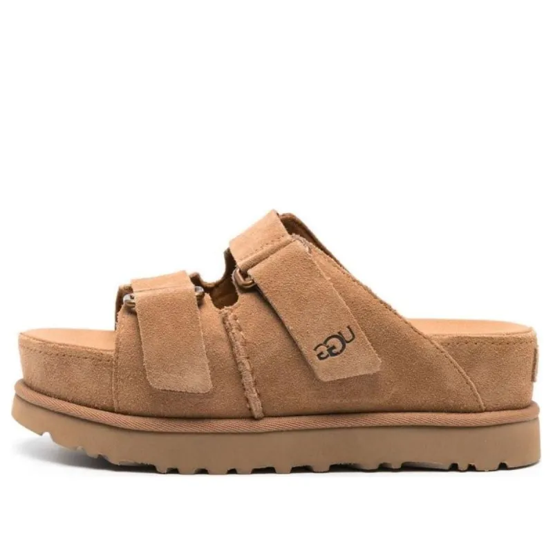 (WMNS) UGG Goldenstar Hi Slide 'Chestnut' 1155458-CHE sold by KicksCrew
