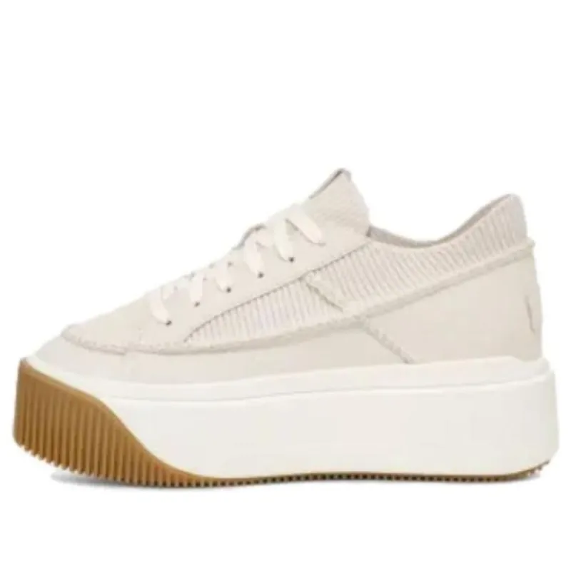 (WMNS) UGG EZ-Duzzit Lace 'White' 1152717-WHT sold by KicksCrew