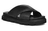 (WMNS) UGG Capitelle Crossband Sandal 'Black' 1152672-BLK sold by KicksCrew