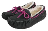 (GS) UGG Dakota Moccasin 'Black Raven' 5296K-RAVN sold by KicksCrew