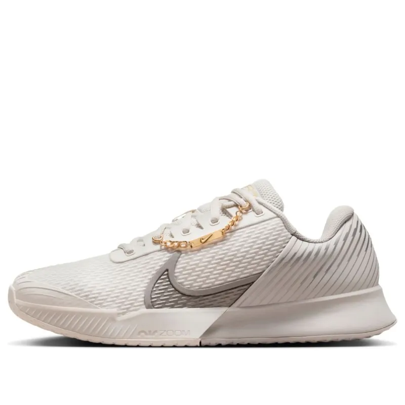 NikeCourt Air Zoom Vapor Pro 2 Premium 'Grey Gold' FZ1249-001 sold by KicksCrew