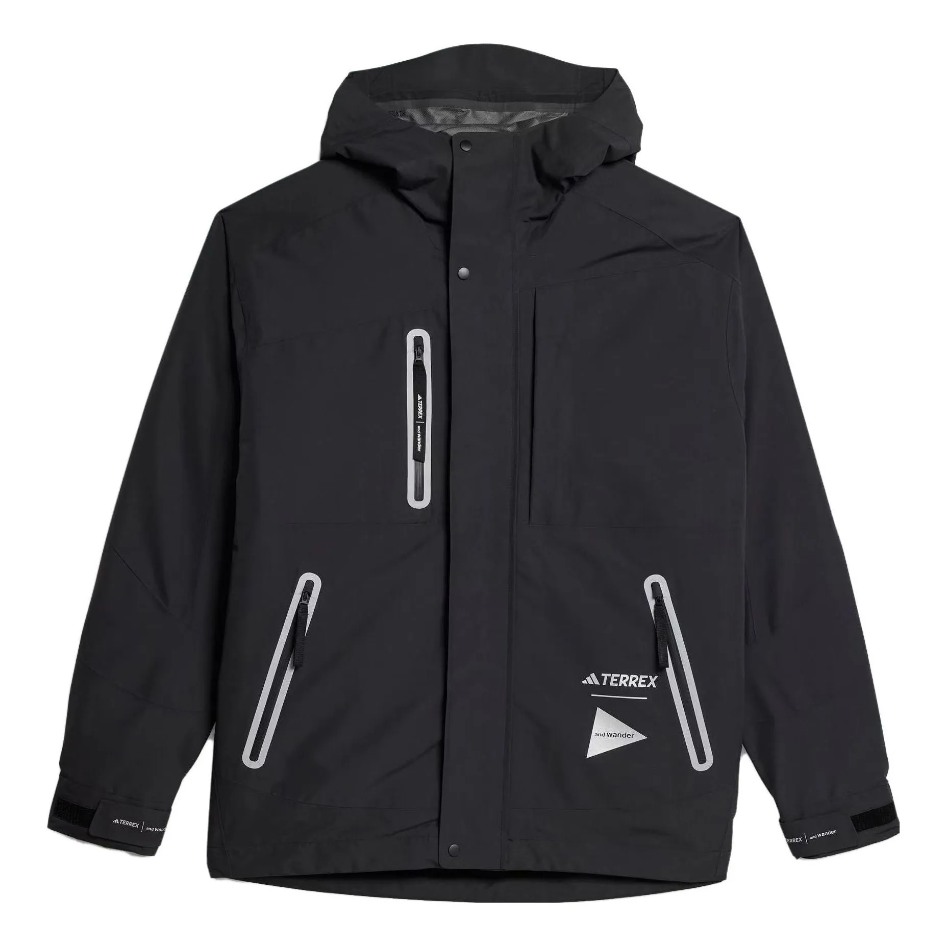adidas Terrex x And Wander XPLORIC Hooded Jacket 'Black' IJ5895 sold by KicksCrew
