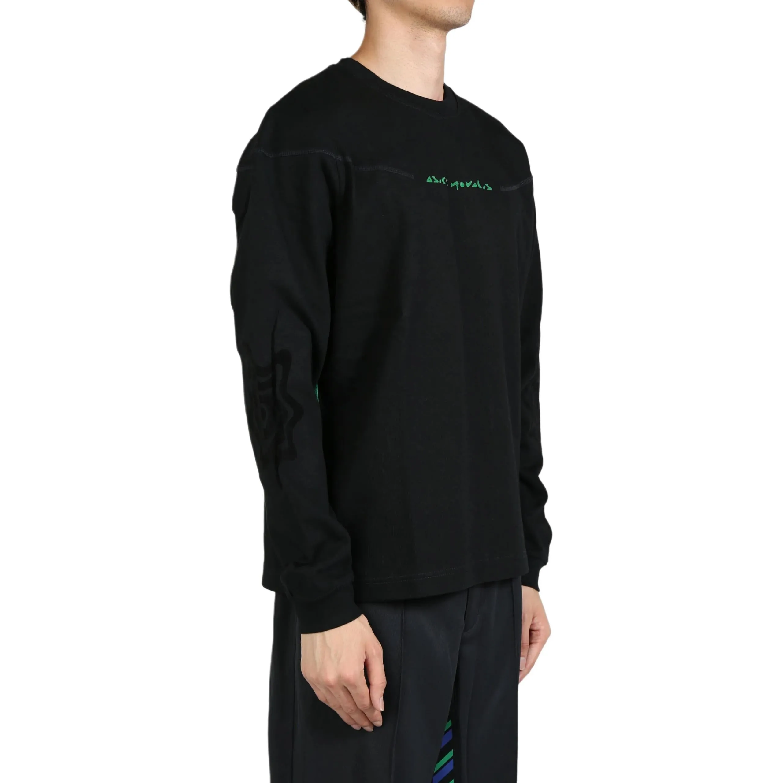 ASICS x Kiko Kostadinov Novalis Bixance Long Sleeve T-shirt 'Black' 2203A305-001 sold by KicksCrew product image thumbnail 3