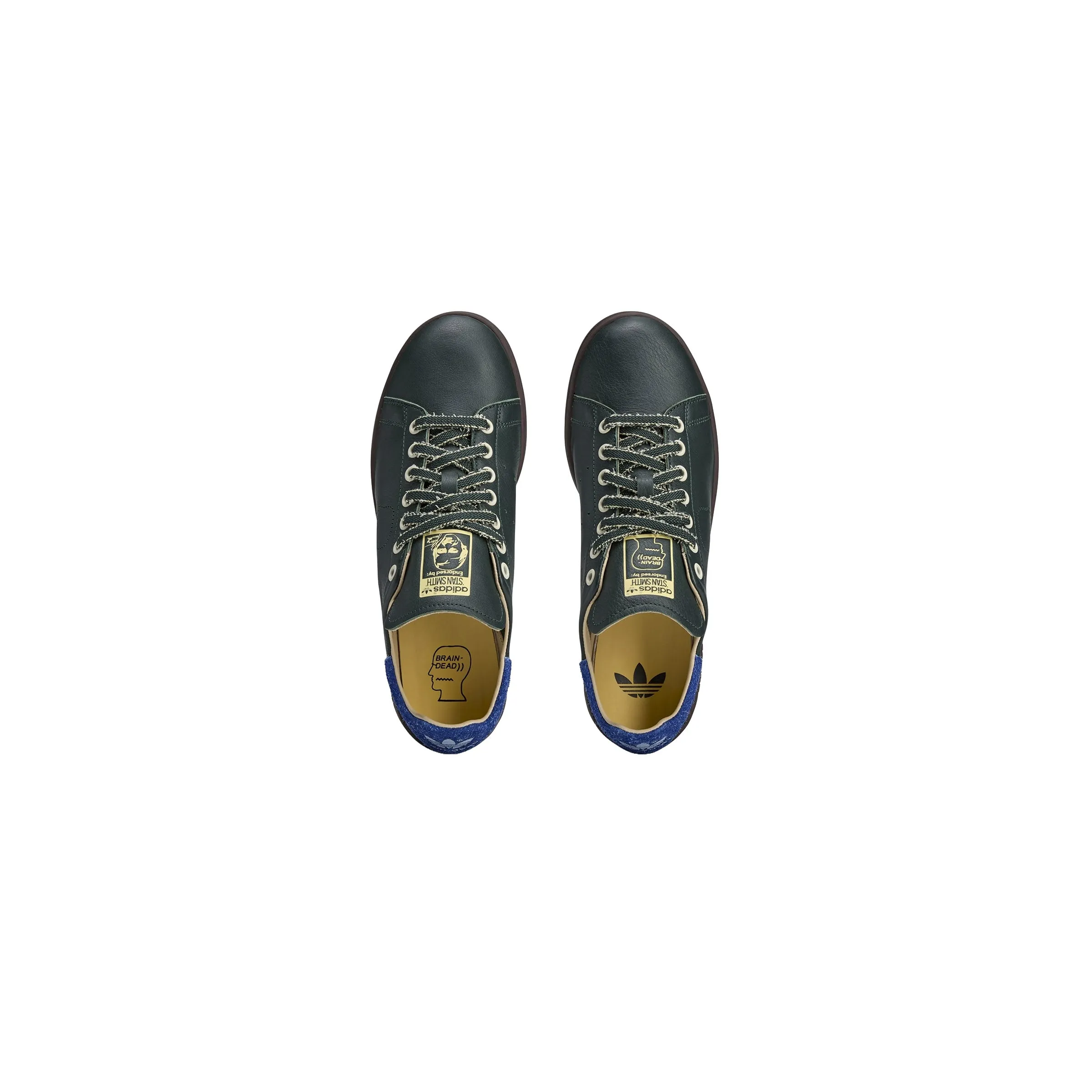 adidas x Brain Dead Stan Smith 'Shadow Green' IH3433 sold by KicksCrew product image thumbnail 4
