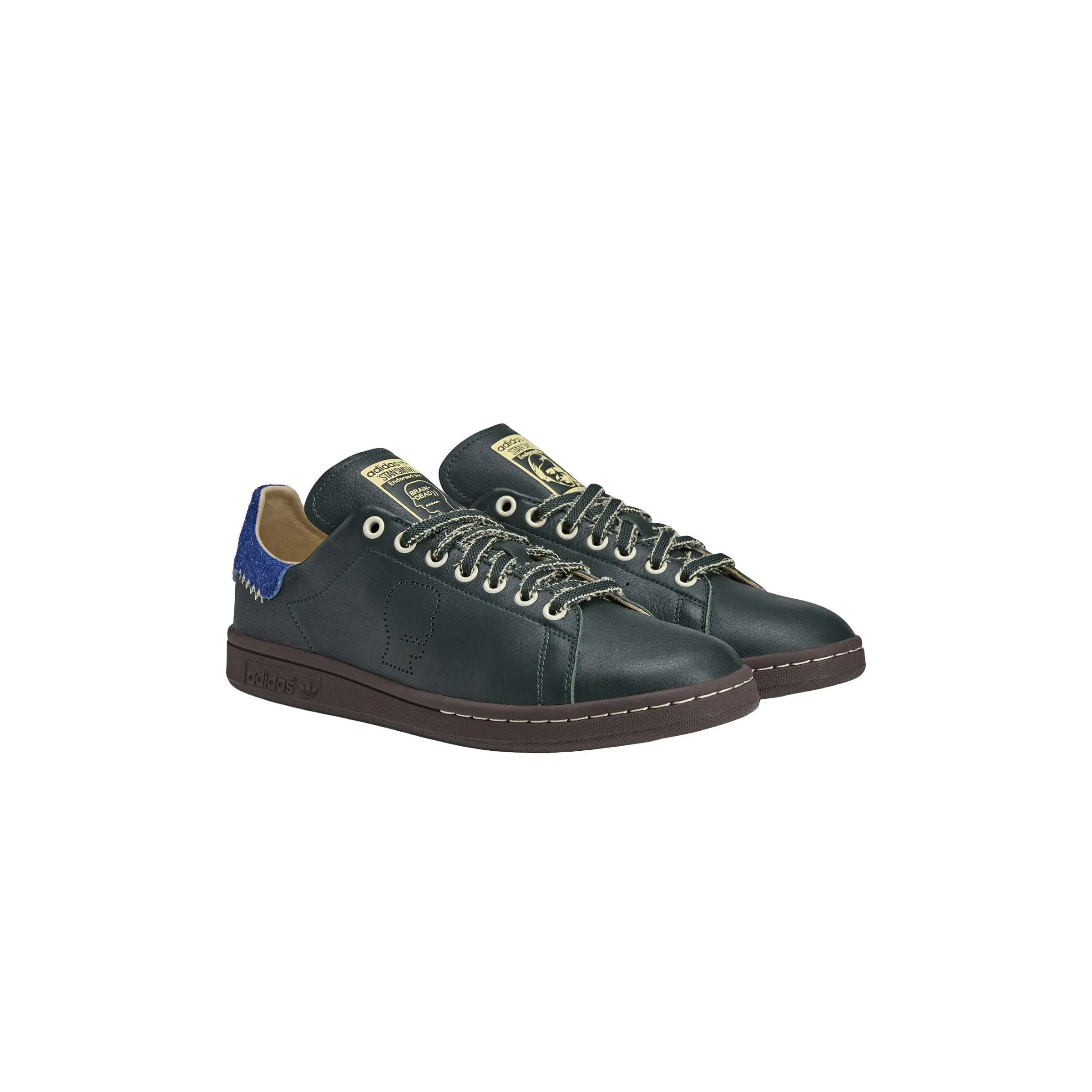adidas x Brain Dead Stan Smith 'Shadow Green' IH3433 sold by KicksCrew product image thumbnail 3