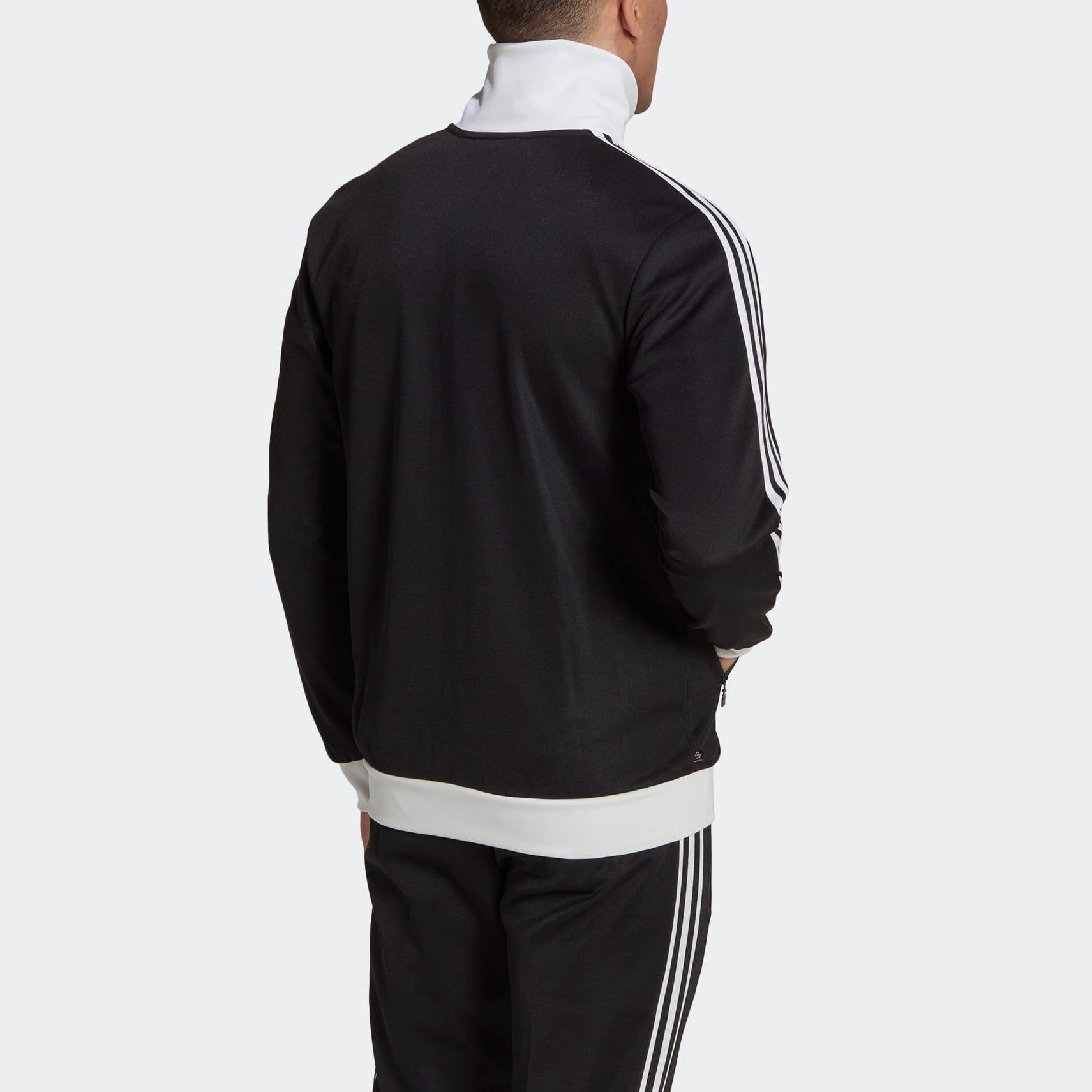 adidas originals Beckenbauer Track Jacket 'Black' HK7408 sold by KicksCrew product image thumbnail 3