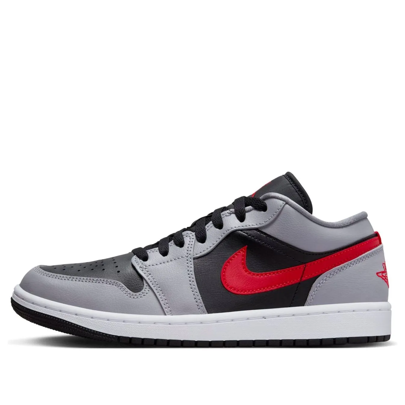 (WMNS) Air Jordan 1 Low 'Cement Grey Fire Red' FZ4183-002 sold by KicksCrew