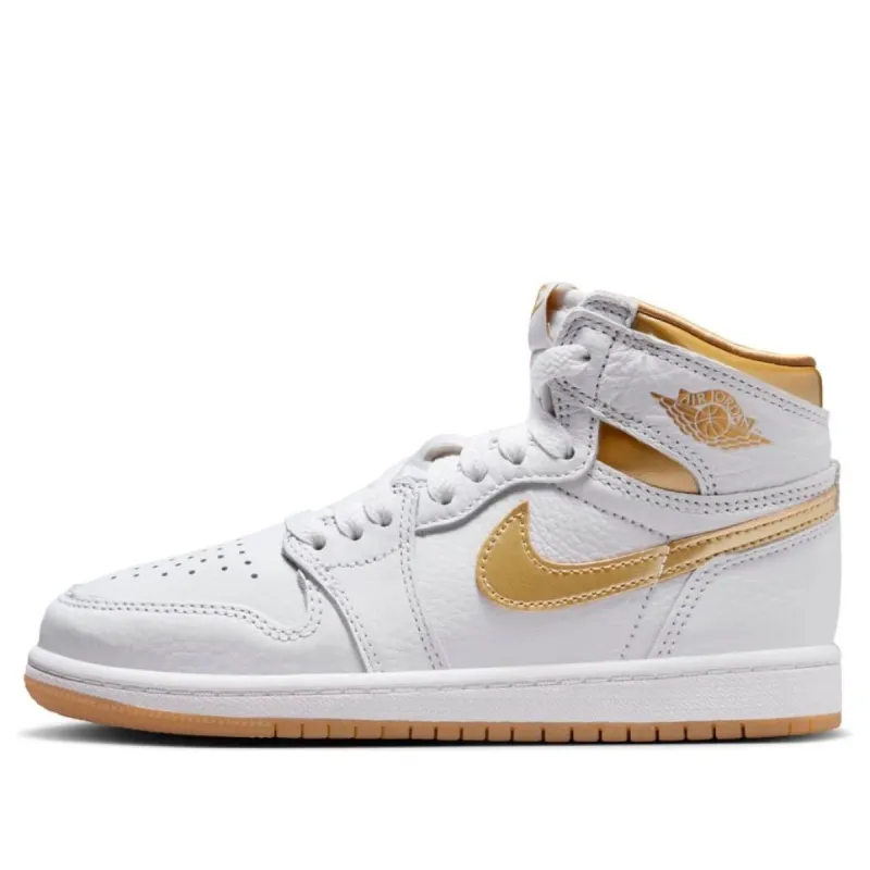 (PS) Air Jordan 1 Retro High OG 'Metallic Gold' FD2597-107 sold by KicksCrew