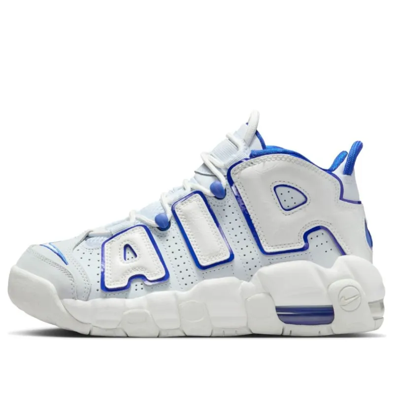 (GS) Nike Air More Uptempo 'Summit White Racer Blue' FN4857-100 sold by KicksCrew