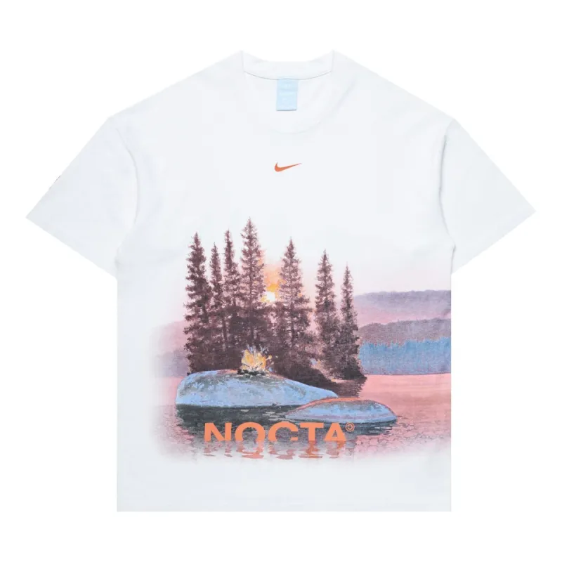 Nike x NOCTA Opal Reels T-shirt 'White' FV7865-100 sold by KicksCrew