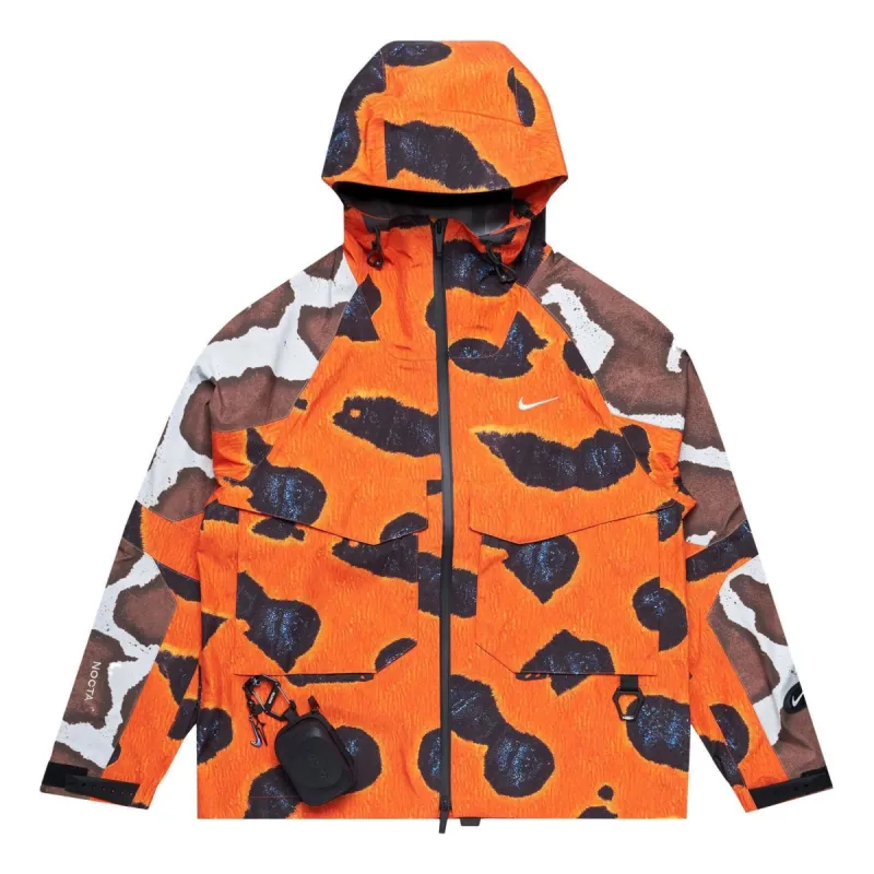 Nike x NOCTA Opal Hooded Jacket Asia Sizing 'Safety Orange' FZ3254-819 sold by KicksCrew