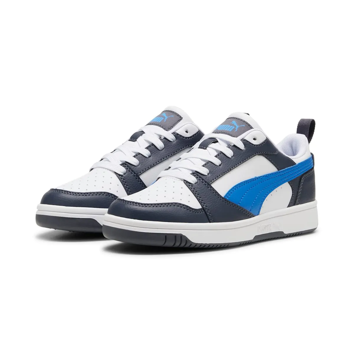 (GS) PUMA Rebound V6 Low 'Hyperlink Blue Galactic Grey' 393833-16 sold by KicksCrew product image thumbnail 3
