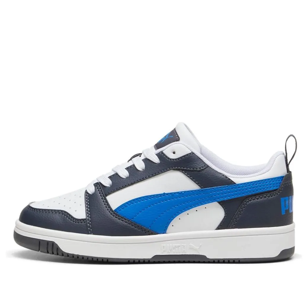 (GS) PUMA Rebound V6 Low 'Hyperlink Blue Galactic Grey' 393833-16 sold by KicksCrew