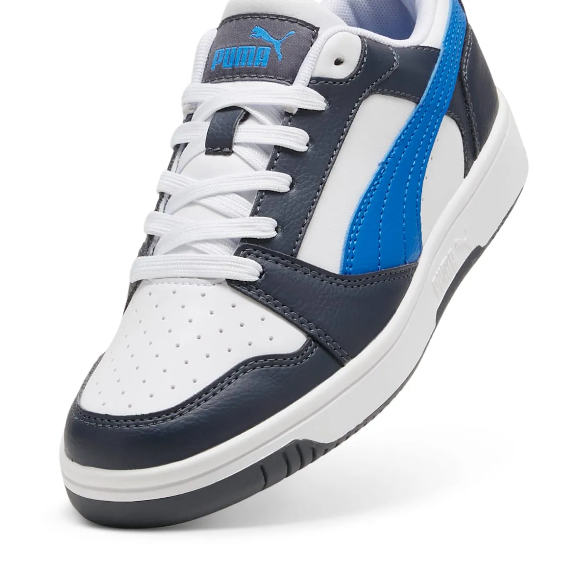 (GS) PUMA Rebound V6 Low 'Hyperlink Blue Galactic Grey' 393833-16 sold by KicksCrew product image thumbnail 5