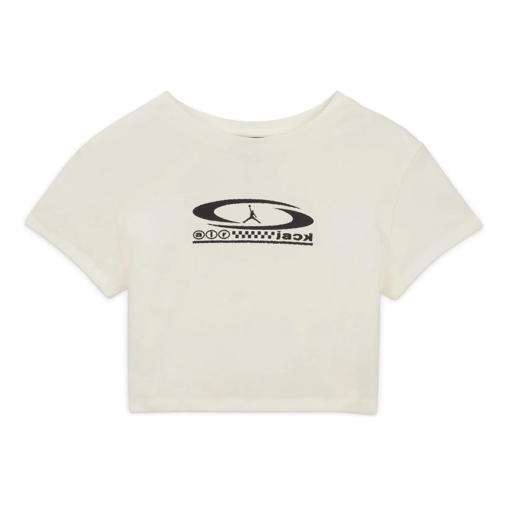 (WMNS) Air Jordan x Travis Scott Slim T-shirt 'Sail' FQ7806-133 sold by KicksCrew