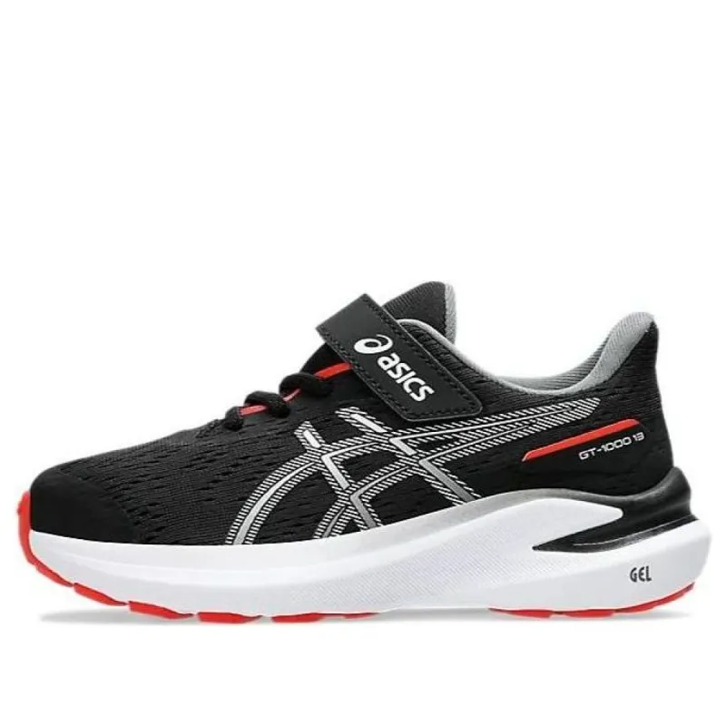 (PS) ASICS GT-1000 13 'Black Fiery Red' 1014A344-002 sold by KicksCrew