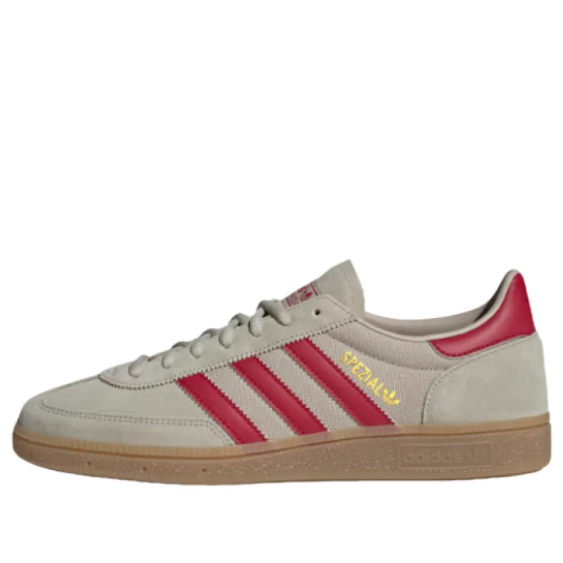adidas originals Handball Spezial 'Putty Grey Team Victory Red Wonder Beige' IF9529 sold by KicksCrew