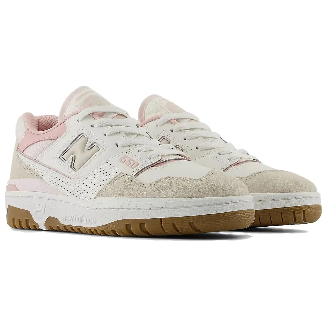 (WMNS) New Balance 550 Gum Pack 'Pink White' BBW550HL sold by KicksCrew product image thumbnail 3