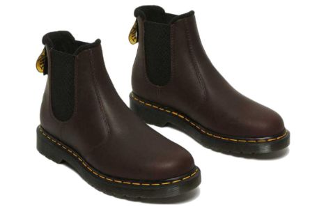 Dr. Martens 2976 Warmwair Leather Chelsea Boots 'Dark Brown' 27821201 sold by KicksCrew