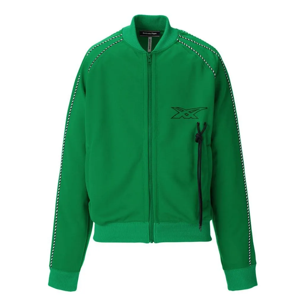 Onitsuka Tiger Track Jacket 'Green' 2183B115-300 sold by KicksCrew