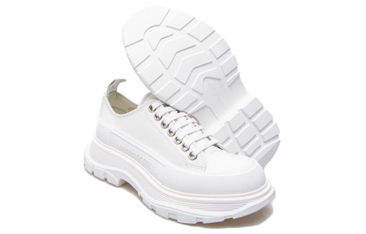 (WMNS) Alexander McQueen Tread Slick Lace Up Low 'White' 633902WHZ629071 sold by KicksCrew product image thumbnail 5