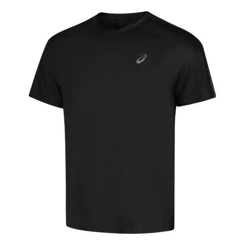ASICS LITE-SHOW Short Sleeved Running Top Asia Sizing 'Performance Black' 2011D069-001 sold by KicksCrew