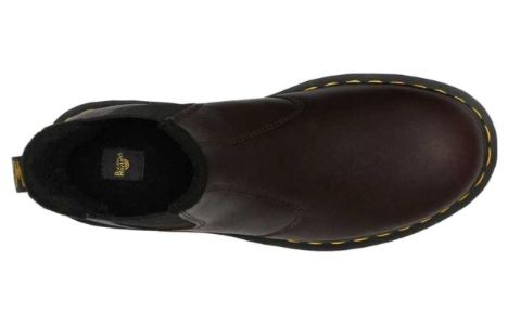Dr. Martens 2976 Warmwair Leather Chelsea Boots 'Dark Brown' 27821201 sold by KicksCrew