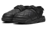 PUMA x PLEASURES TS-01 Quilt Sandals 'Black' 396202-01 sold by KicksCrew