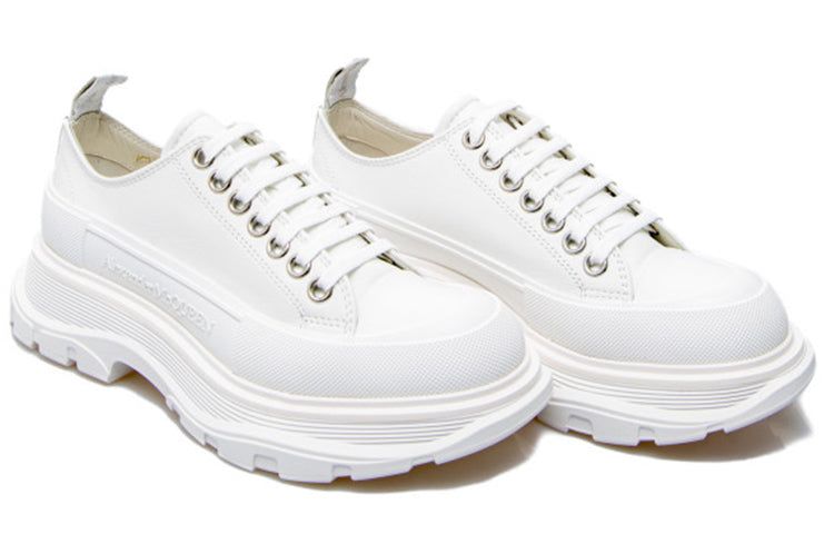 (WMNS) Alexander McQueen Tread Slick Lace Up Low 'White' 633902WHZ629071 sold by KicksCrew product image thumbnail 3