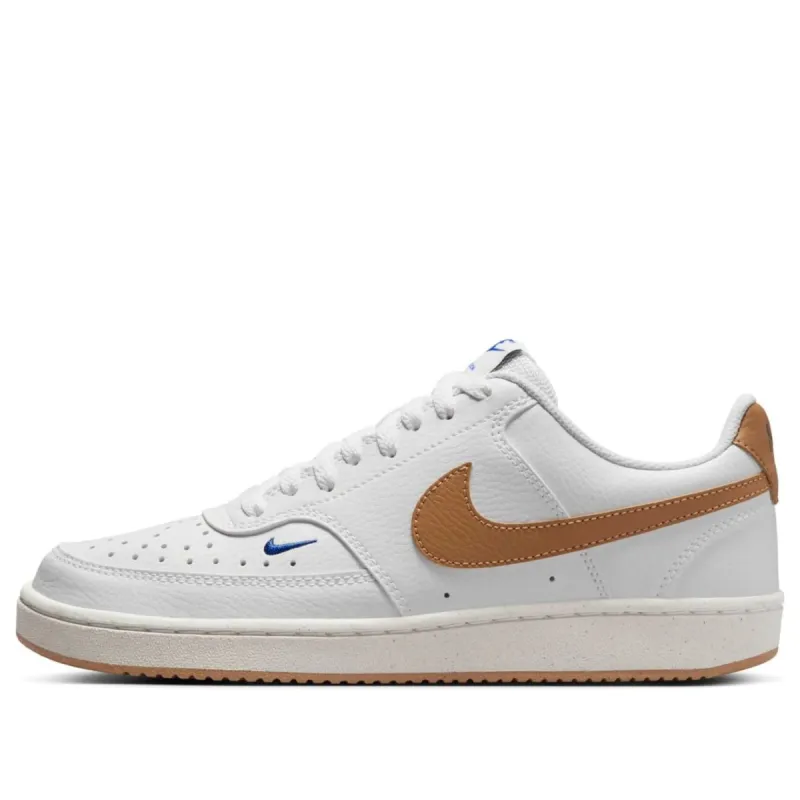 (WMNS) Nike Court Vision Low Next Nature 'White Flax' FV9952-102 sold by KicksCrew