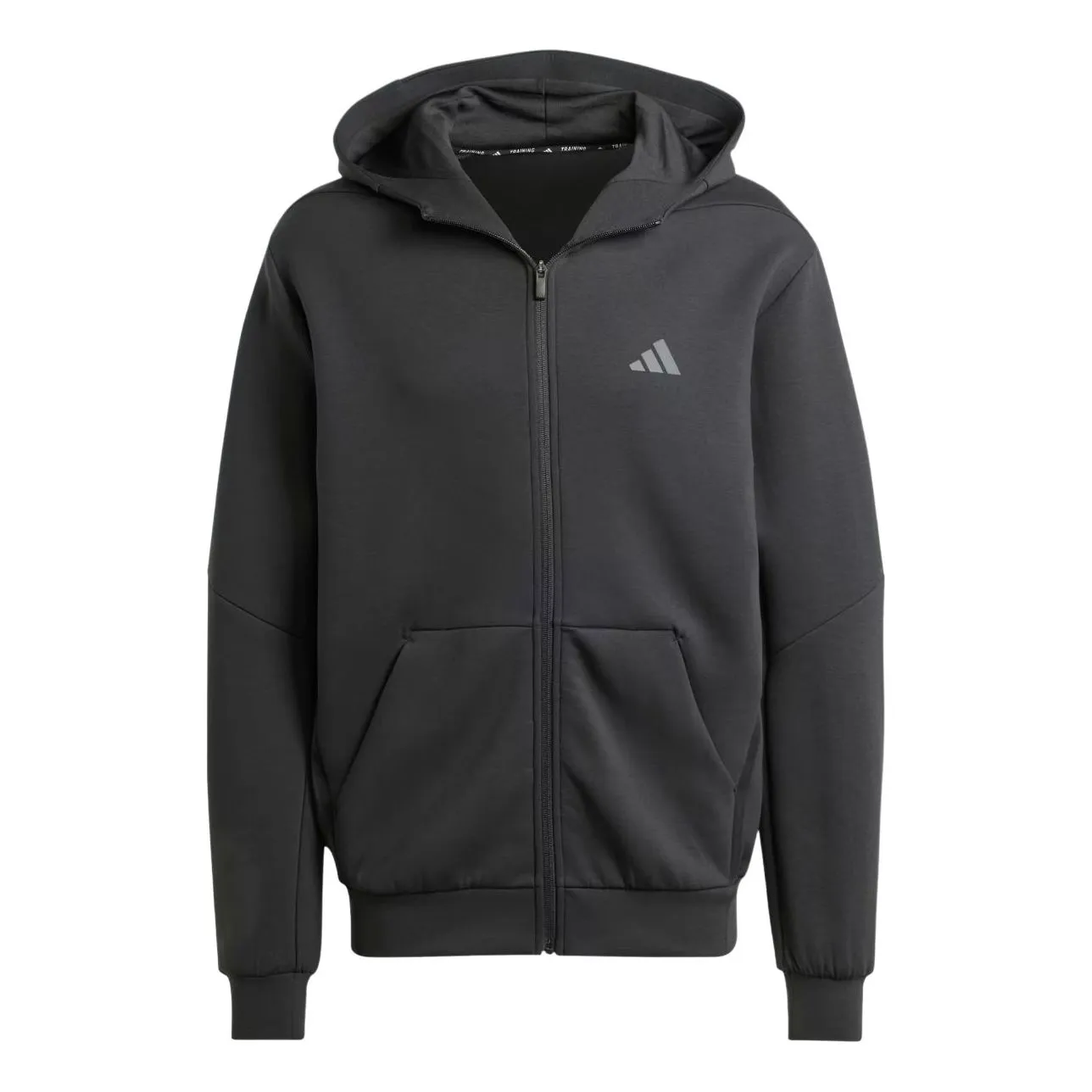 adidas Designed for Training Full-Zip Track Jacket 'Black' IY1131 sold by KicksCrew