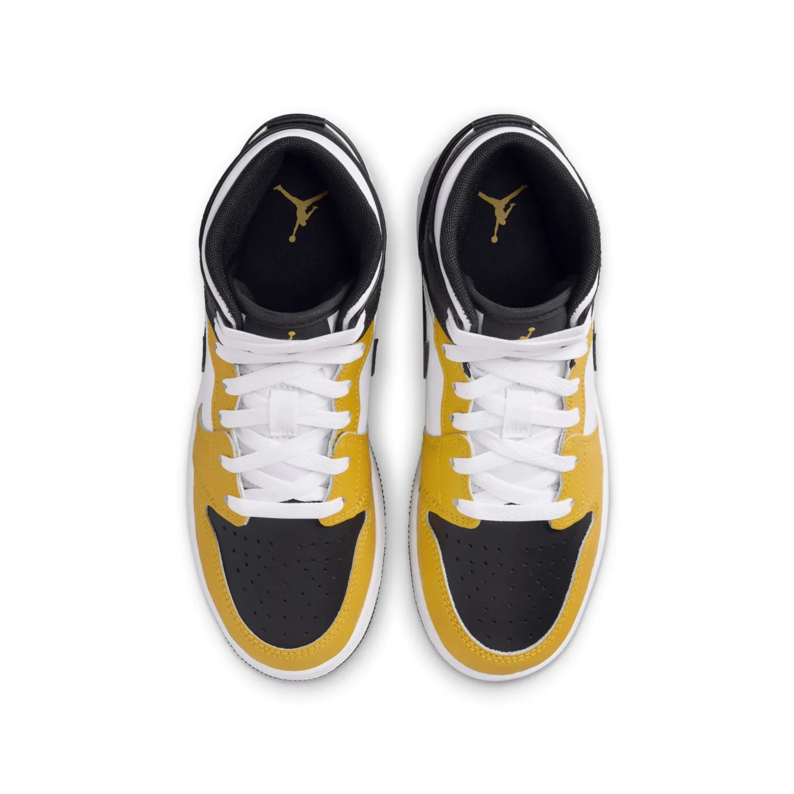 (GS) Air Jordan 1 Mid 'Yellow Ochre' DQ8423-701 sold by KicksCrew product image thumbnail 4