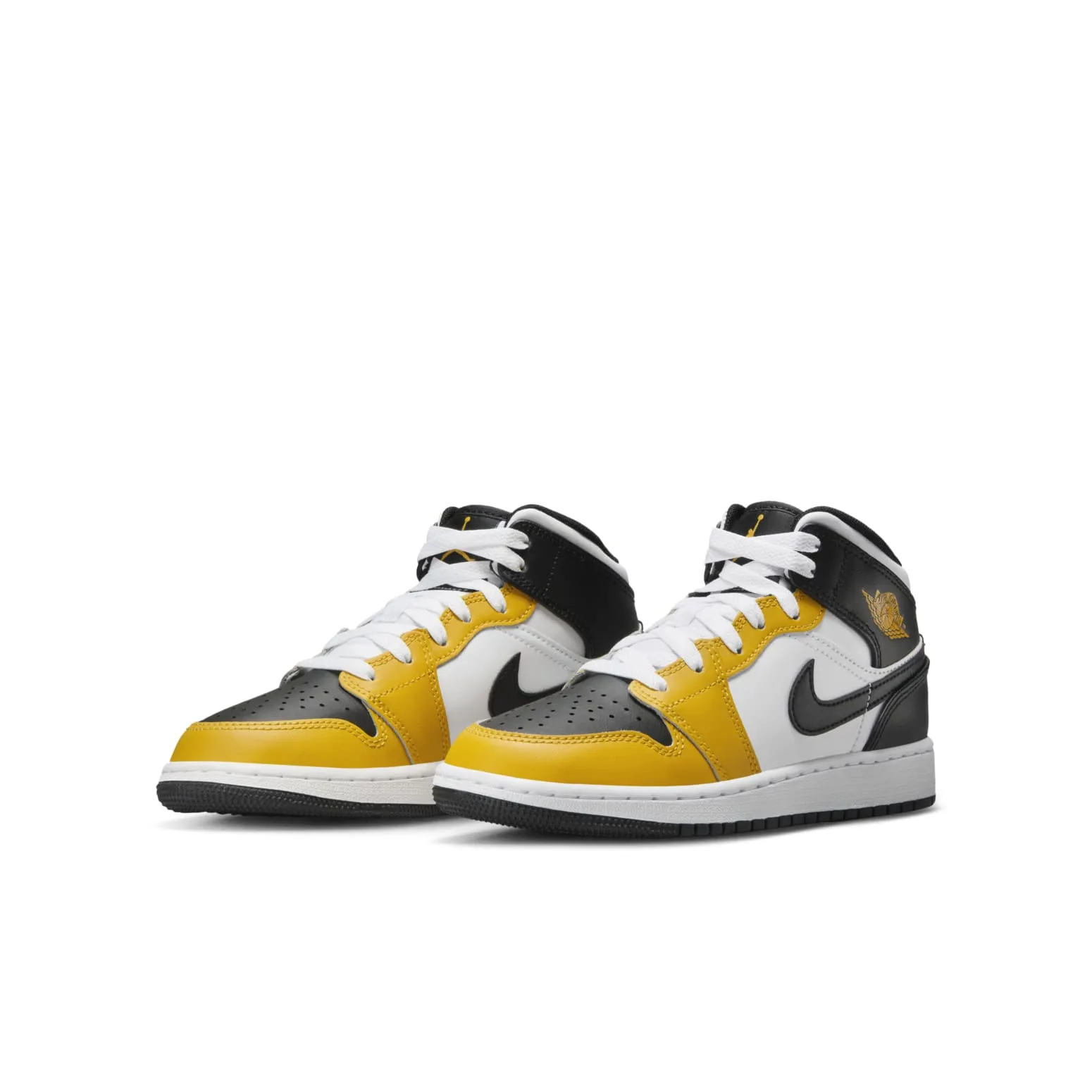 (GS) Air Jordan 1 Mid 'Yellow Ochre' DQ8423-701 sold by KicksCrew product image thumbnail 3
