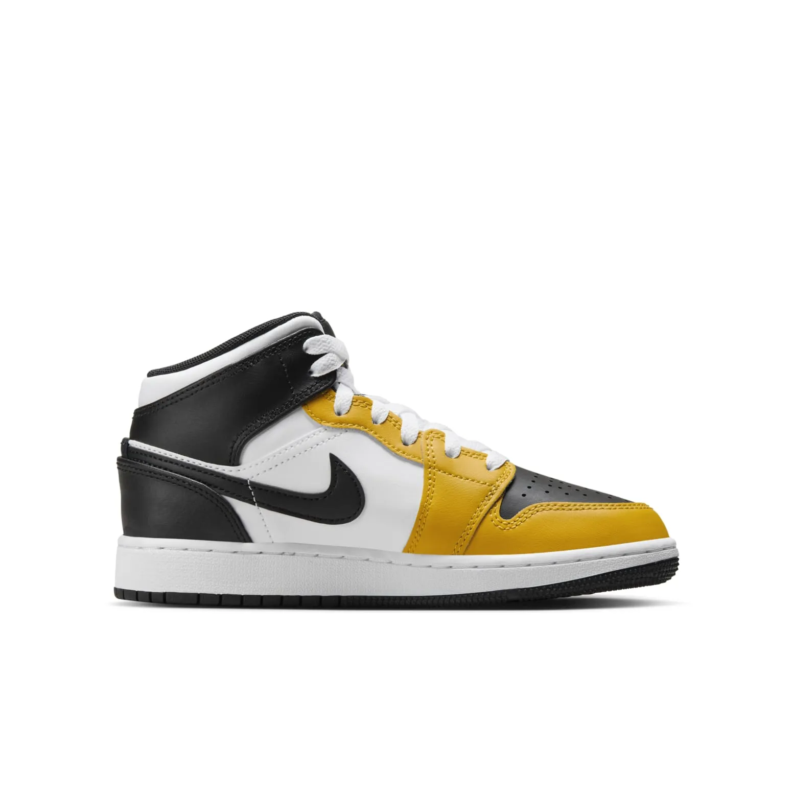 (GS) Air Jordan 1 Mid 'Yellow Ochre' DQ8423-701 sold by KicksCrew product image thumbnail 2