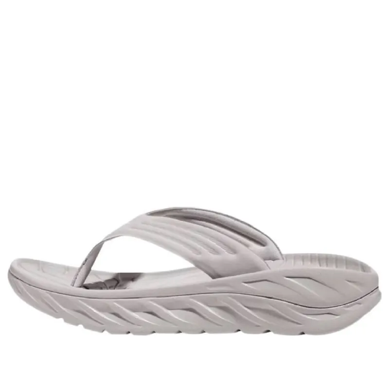 HOKA ONE ONE Ora Recovery Flip 'Lunar Rock White' 1099675-LRWH sold by KicksCrew