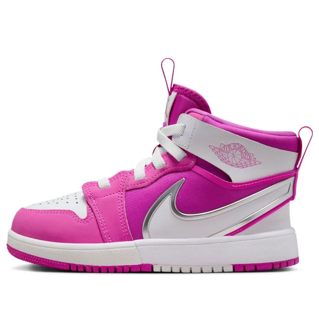 (PS) Air Jordan 1 Mid RM EasyOn 'Fire Pink White' FQ1282-601 sold by KicksCrew