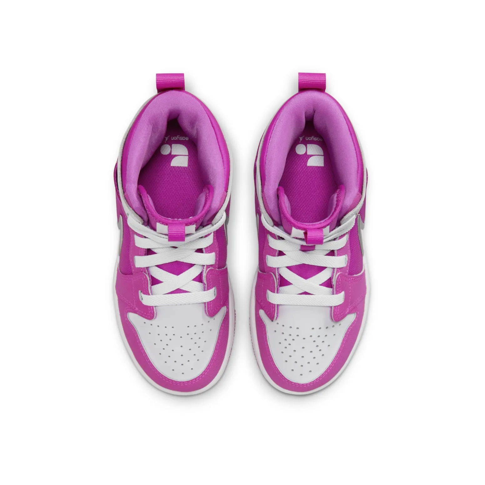 (PS) Air Jordan 1 Mid RM EasyOn 'Fire Pink White' FQ1282-601 sold by KicksCrew product image thumbnail 4