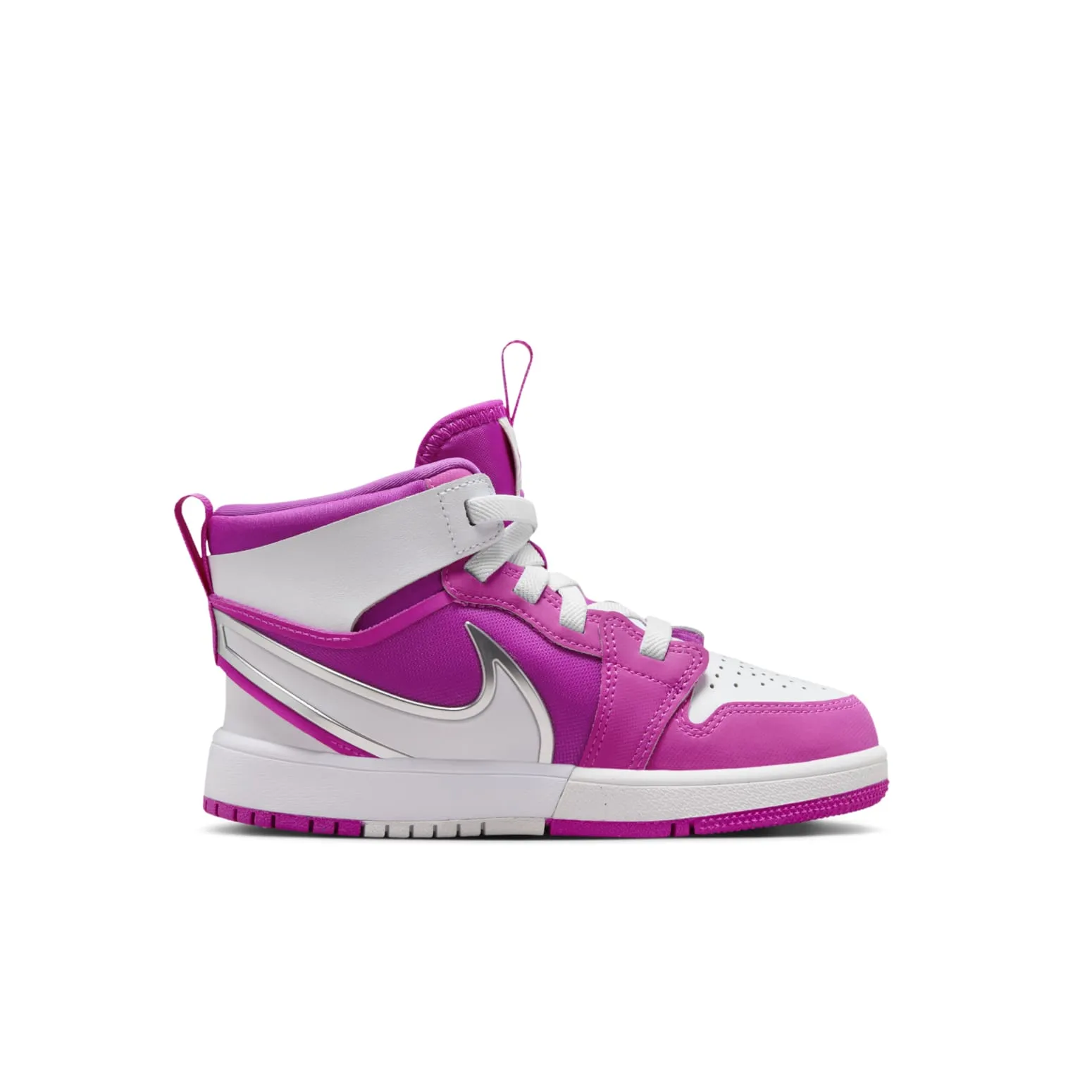 (PS) Air Jordan 1 Mid RM EasyOn 'Fire Pink White' FQ1282-601 sold by KicksCrew product image thumbnail 2