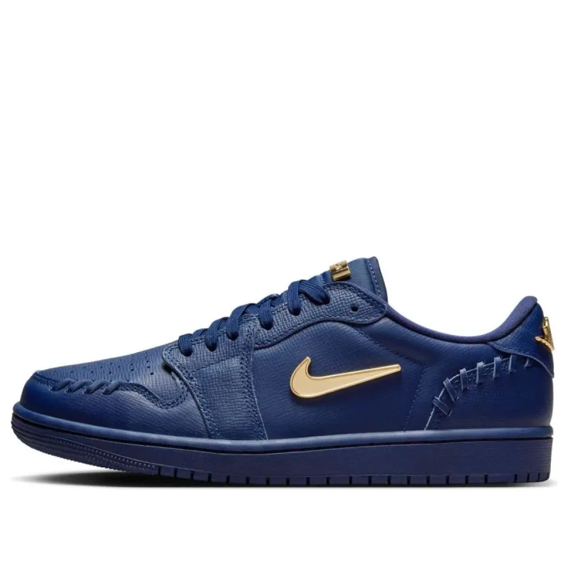 (WMNS) Air Jordan 1 Low 'Method of Make Midnight Navy Metallic Gold' FN5032-400 sold by KicksCrew