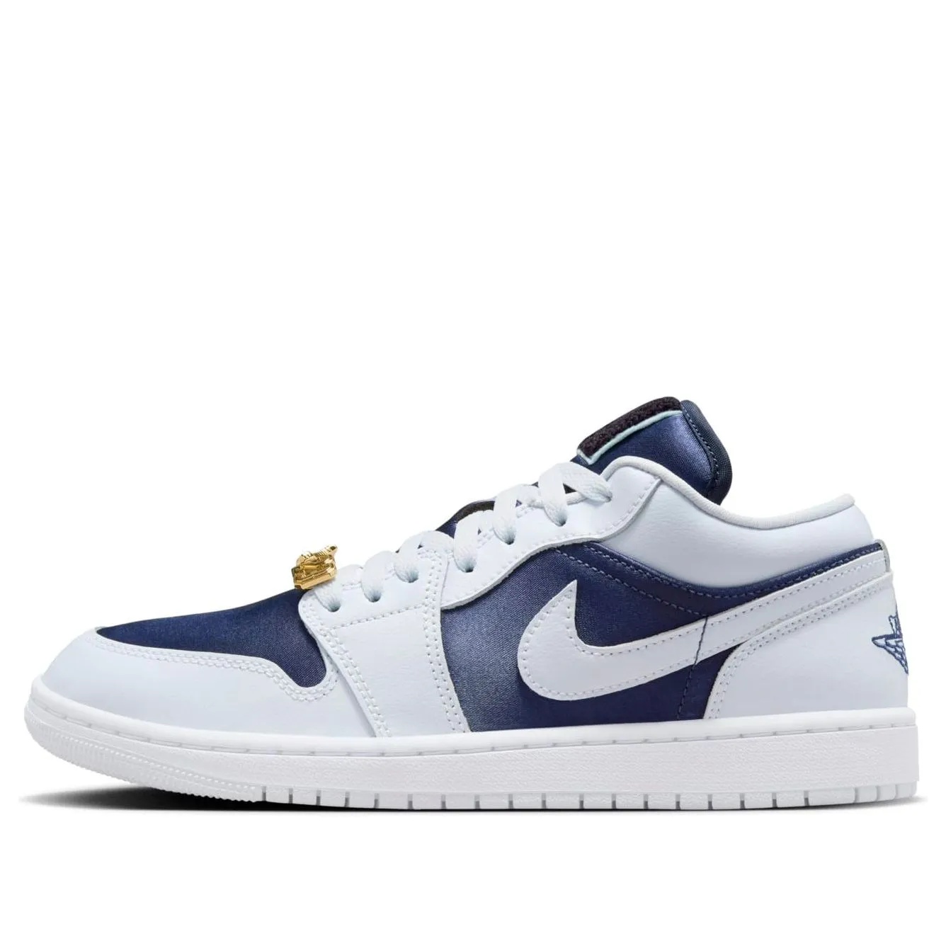 (WMNS) Air Jordan 1 Low SE 'Football Grey White Gym Red Midnight Navy' FZ8778-044 sold by KicksCrew