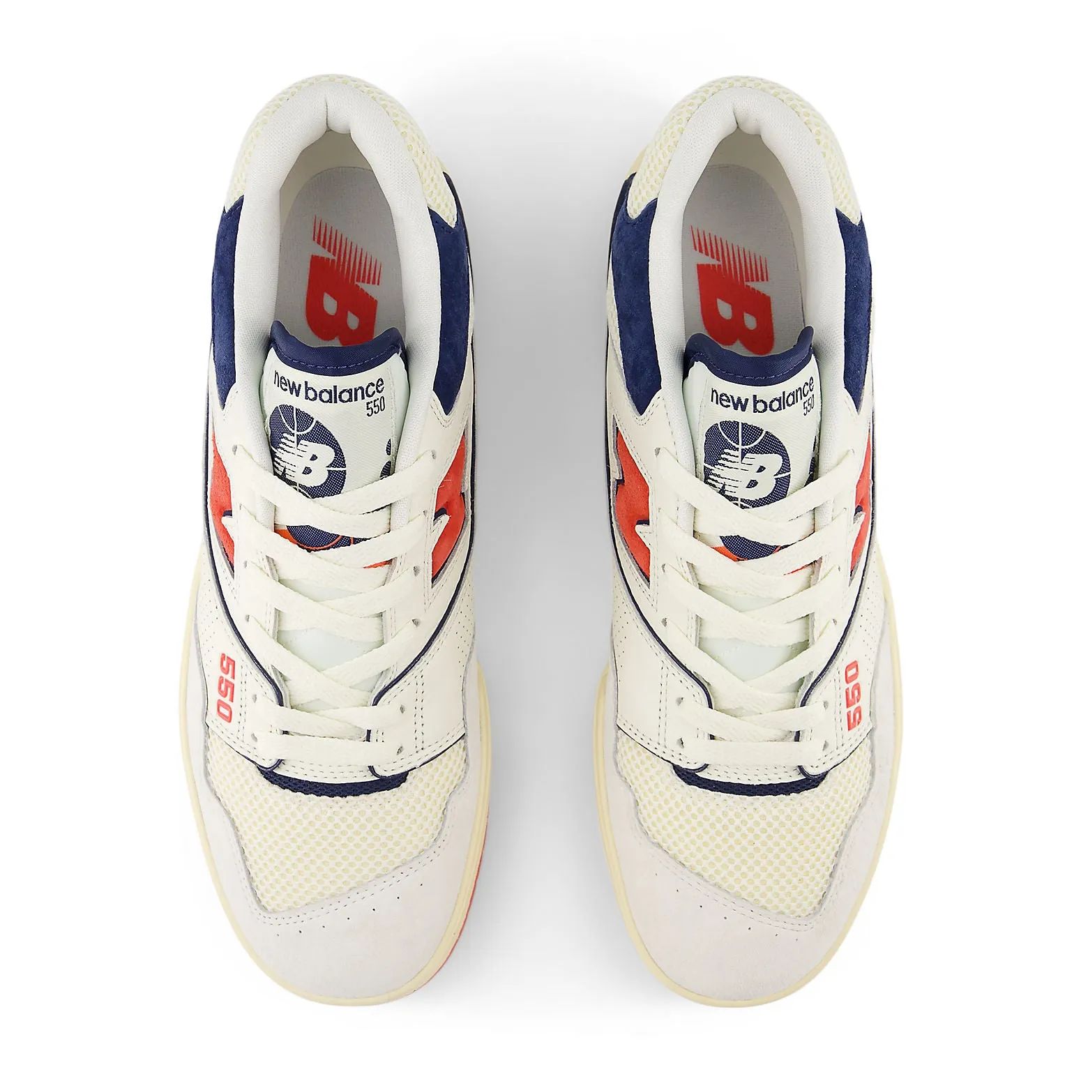 New Balance 550 'Sea Salt Pack Blast Red' BB550CPB sold by KicksCrew product image thumbnail 3